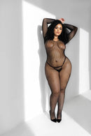 Long sleeved Fishnet Bodystocking