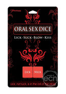 Oral Sex Dice - Red