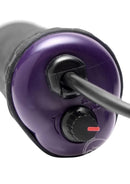 Zeus Electrosex Deluxe Edition Twilight Violet Wand with 5 Attachments - Black