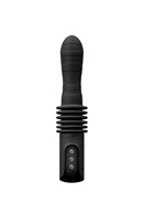 Renegade Rechargeable Deep Stroker Silicone Thrusting Vibrating Anal Wand - Black