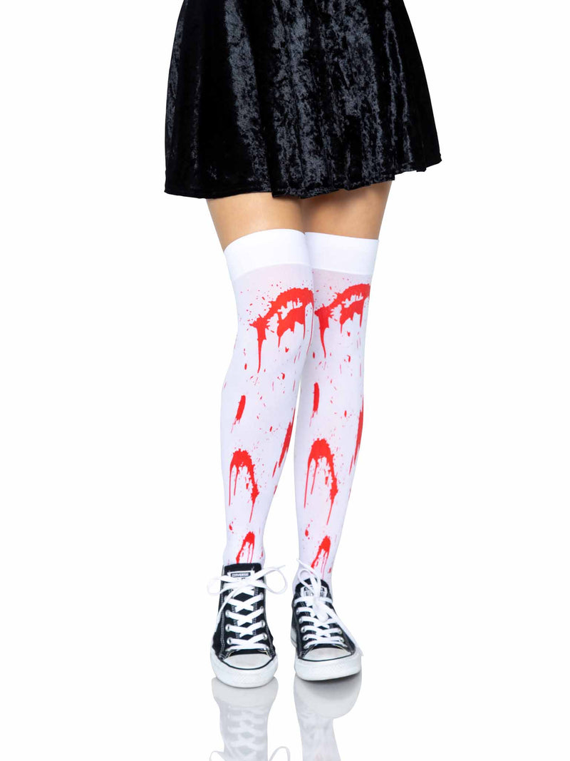 Bloody Zombie Thigh Highs