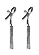 Bound Nipple Clamps D2 - Gunmetal Gray