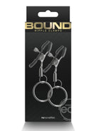 Bound Nipple Clamps C2 - Gunmetal Gray