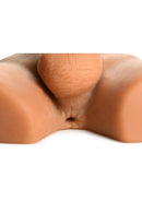 JOCK Ass Masturbator with Poseable Dildo - Vanilla