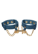 Ride 'em Premium Denim Collection Ankle Cuffs - Blue