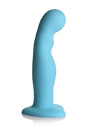 Simply Sweet 21X Vibrating Thick Rechargeable Silicone Dildo with Remote Control