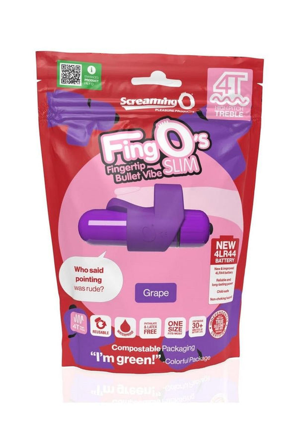 4T FingO Slim Finger Vibrator