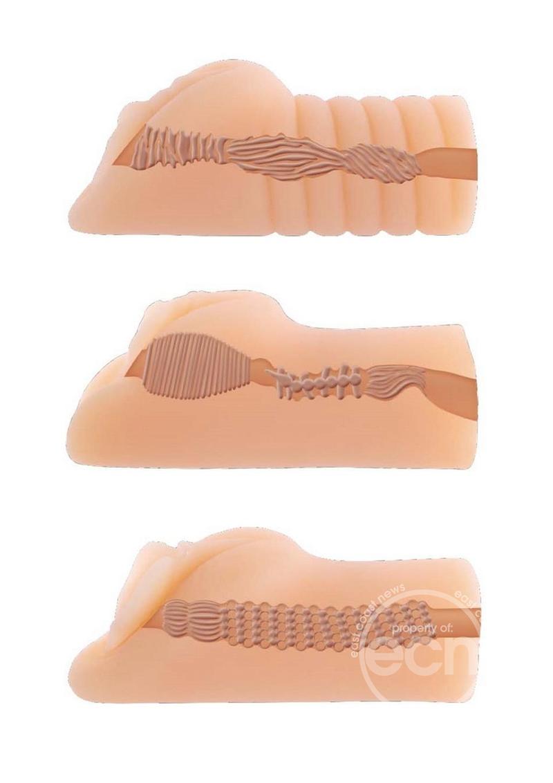 Always Horny Masturbators Pocket Size Strokers (3 per Pack)