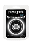 Renegade Fireman Ring Silicone Cock Ring Black