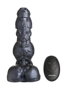 Creature Cock Thrusting & Vibrating Rechargeable Silicone Dildo - Gray