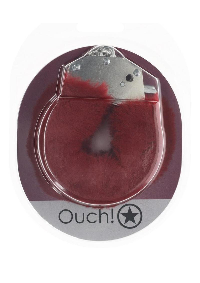 Ouch! Heavy-Duty Fluffy Handcuffs - Multicolor 2