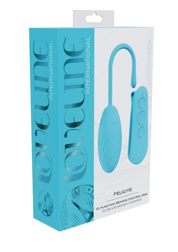 Loveline Felicite 10 Function Silicone Rechargeable Egg Vibe