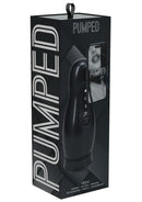 Pumped Virtuo 10 Function Suction Vibration Phone Attachment Rechargeable Masturbator - Metallic Red