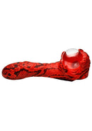 Creature Cocks Cobra Rechargeable Silicone Plasma Vibrator - Red/Black
