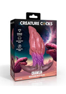 Creature Cocks Crawler Silicone Butt Plug - Large - Multicolor