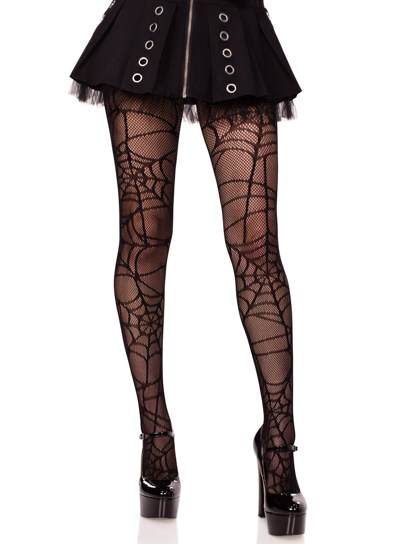 Spiderweb Net Tights