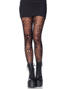 Pirate Booty Skull Net Tights