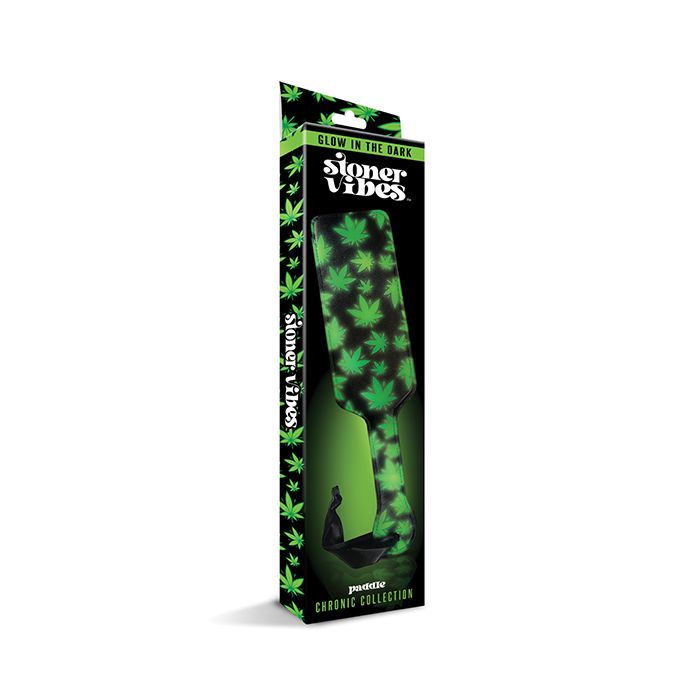 Stoner Vibes Glow in the Dark Paddle - Green
