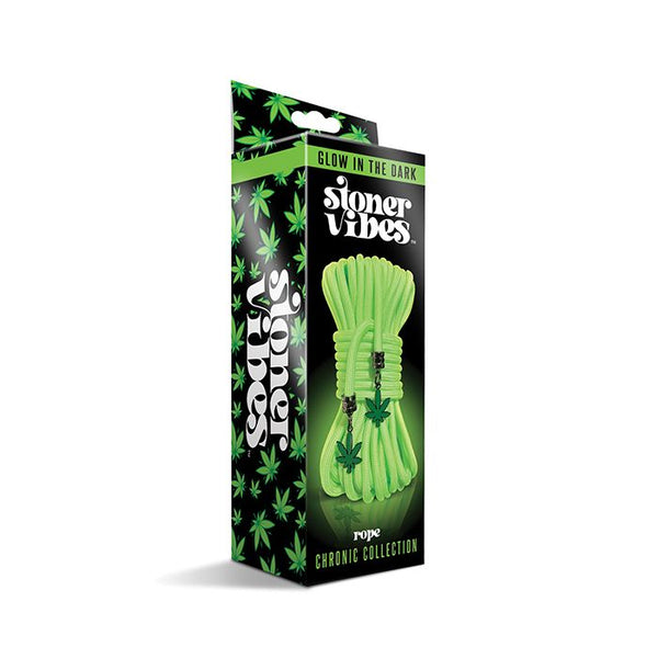Stoner Vibes Glow in the Dark Rope - Green