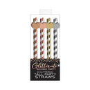 Glitterati Party Tall Straws - Pack of 8
