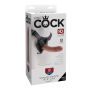 King Cock Strap-On Harness w/8" Cock