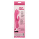 Jack Rabbit Elite Rocking Rabbit Silicone Rechargeable Vibrator - Pink
