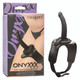 Onyxxx Thigh Strap With Silicone Probe - Black