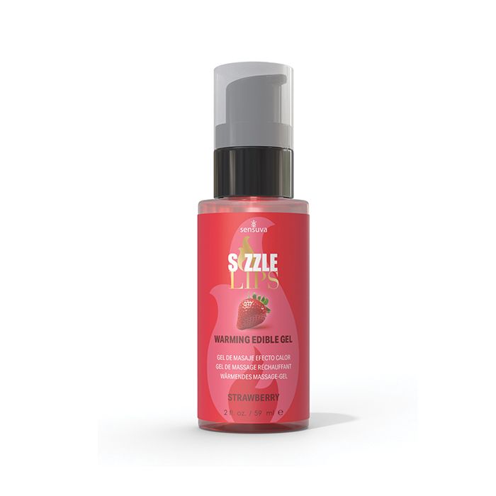 Sizzle Lips Warming Edible Gel  4.2OZ