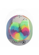 Ouch! Heavy-Duty Fluffy Handcuffs - Multicolor 2
