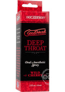 GoodHead Deep Throat Oral Anesthetic Spray