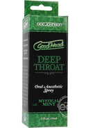 GoodHead Deep Throat Oral Anesthetic Spray