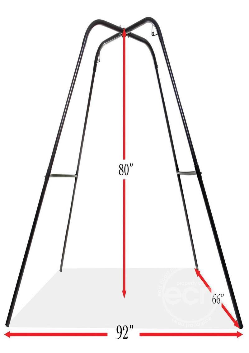 Fetish Fantasy Series Fantasy Swing Stand Black
