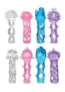 Fantasy X-Tensions Happy Top Stretchable Sleeve with Tickler Top and Penis Cage