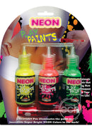 Neon Play Paints Assorted Colors 3 Each Per Pack