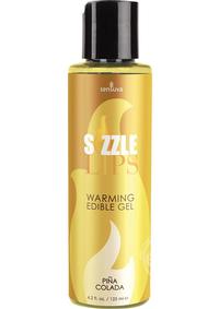 Sizzle Lips Warming Edible Gel  4.2OZ