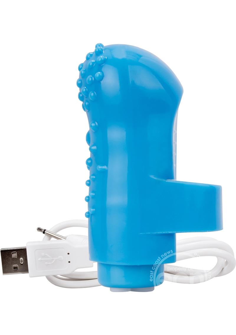 Charged Fing O Rechargeable Finger Mini Vibe Waterproof