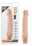 Dr. Skin Cock Vibe 6 Vibrating Dildo 8.75in
