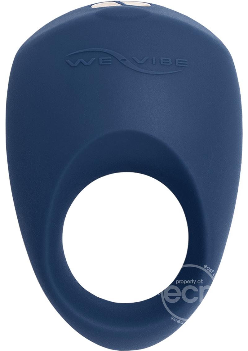 We-Vibe Pivot Rechargeable Silicone Vibrating Cock Ring - Midnight Blue