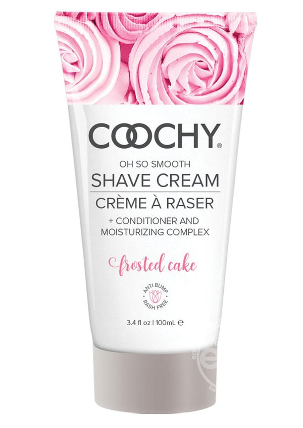 Coochy Shave Cream-Frosted Cake