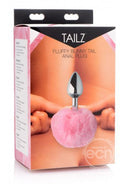 Tailz Fluffy Bunny Tail Anal Plug - Pink
