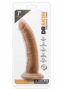 Dr. Skin Realistic Cock with Suction Cup Dildo 7in - Vanilla
