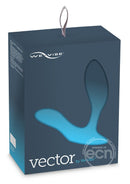 We-Vibe Vector Rechargeable Silicone Vibrating Prostate Massager with Remote Control - Slate