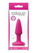 Colours Pleasure Plug Silicone Butt Plug - Mini - Black