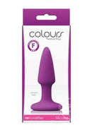 Colours Pleasure Plug Silicone Butt Plug - Mini - Black