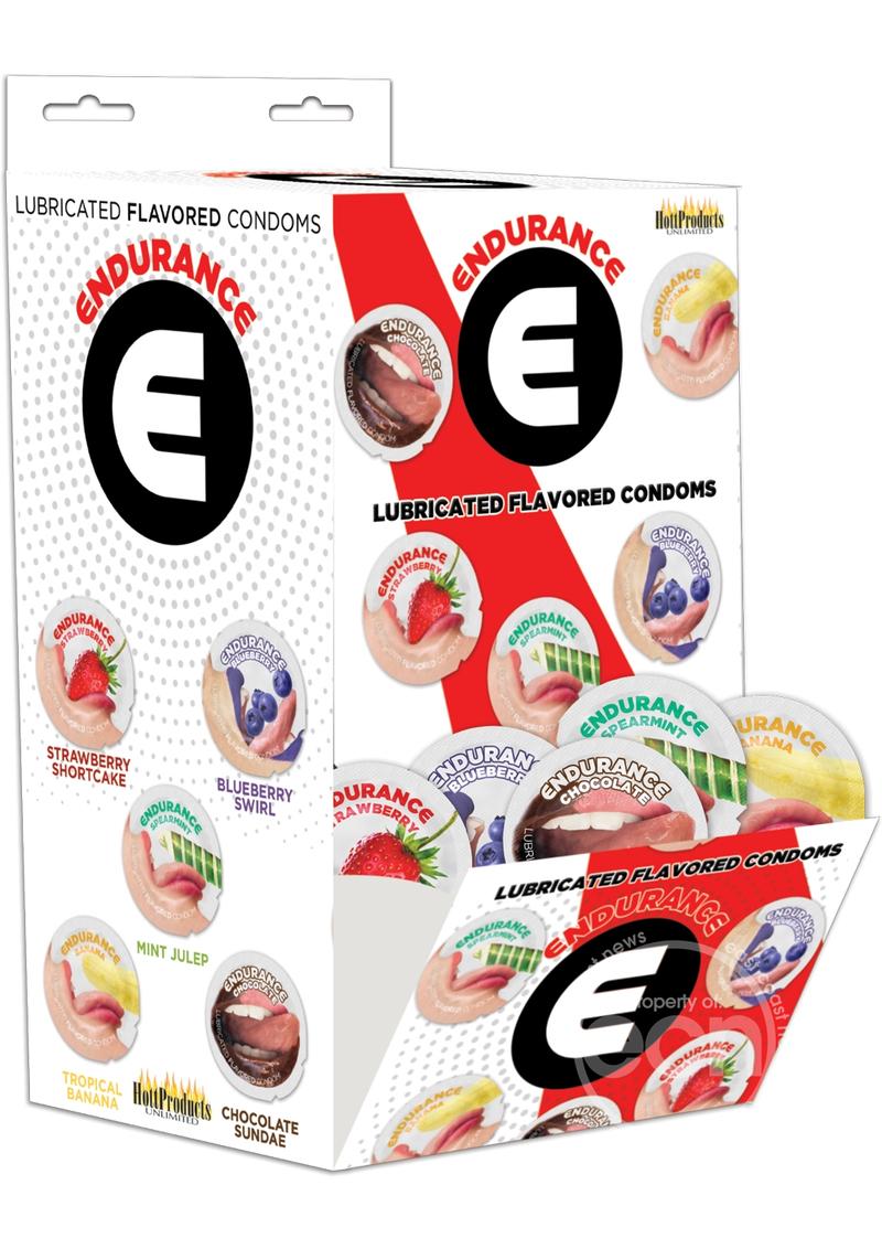 Endurance Flavored Condom Display