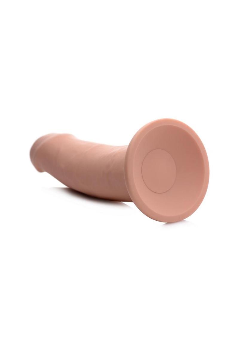 Swell 7X Inflatable & Vibrating Silicone Rechargeable Dildo with Remote Control 7in