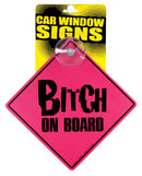 Car Window Signs