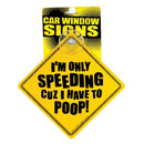 Car Window Signs
