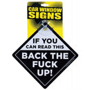 Car Window Signs