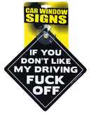 Car Window Signs